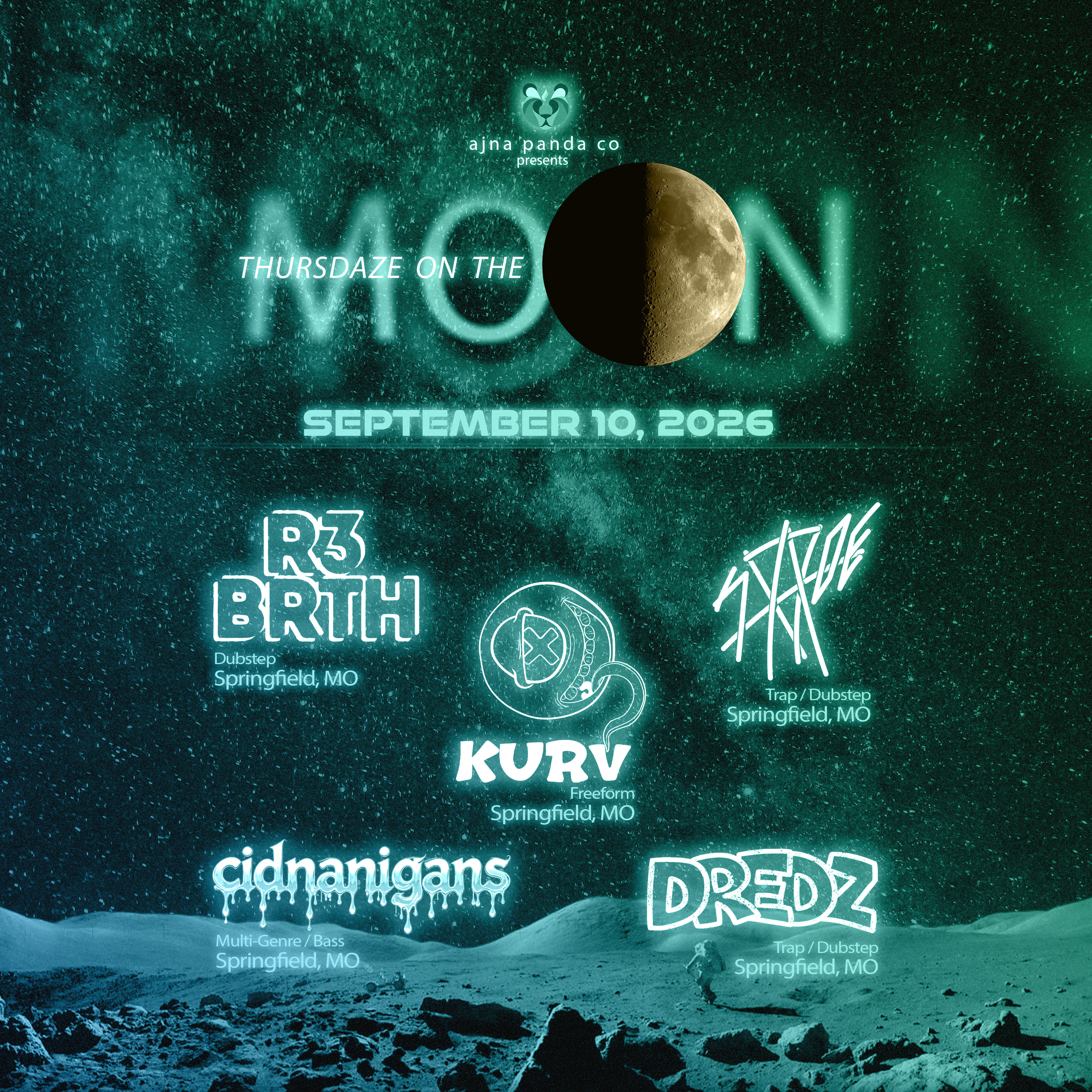 Thursdaze On The Moon - 9-10-2026